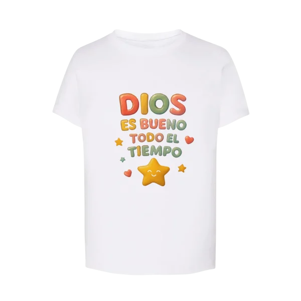 camiseta cristiana niños