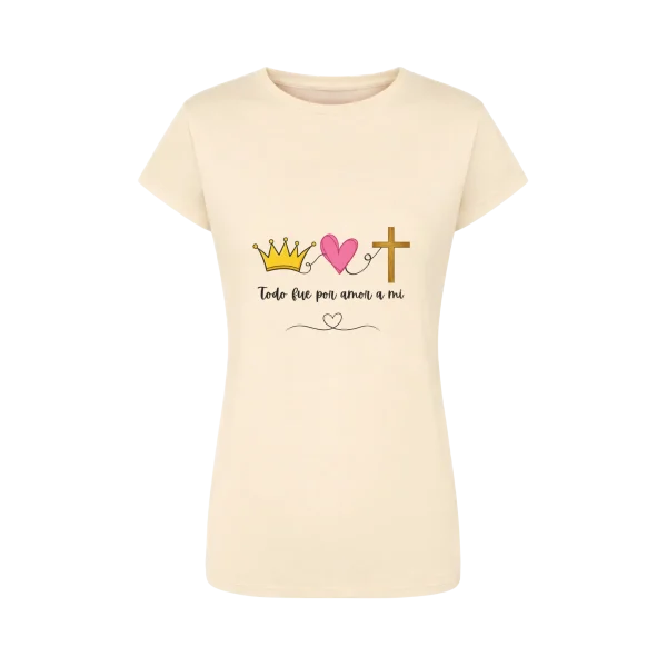 camiseta cristiana mujer